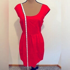 American eagle size 6 red dress